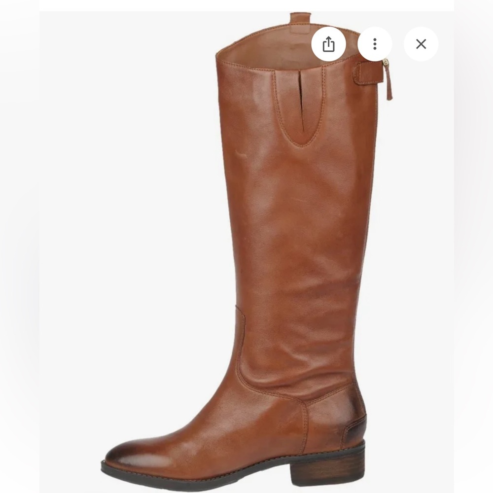 Like new Sam Edelman Penny Leather Riding Boots, US 6 Mrsp 200 usd at site - Picture 7 of 16